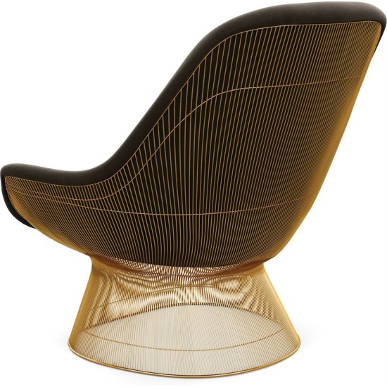 KNOLL PLATNER EASY CHAIR GOLD