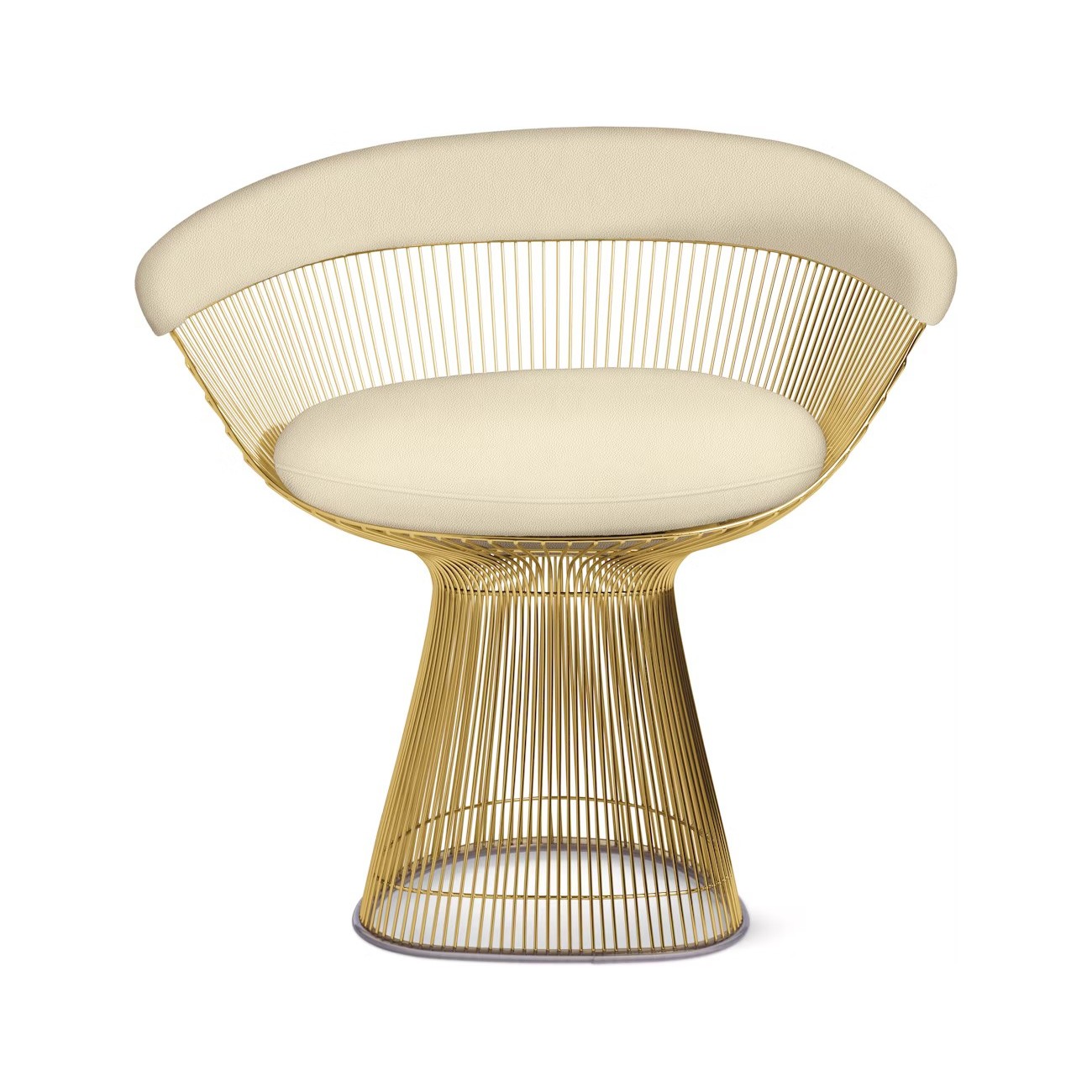 KNOLL PLATNER ARMCHAIR GOLD BASE