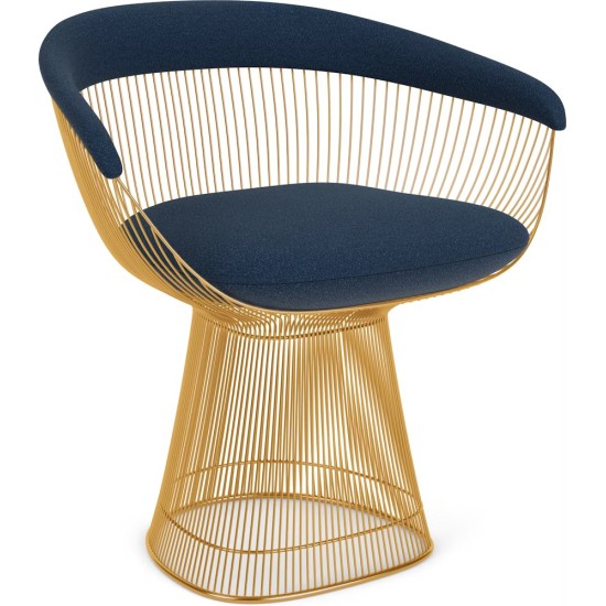 KNOLL PLATNER ARMCHAIR GOLD BASE