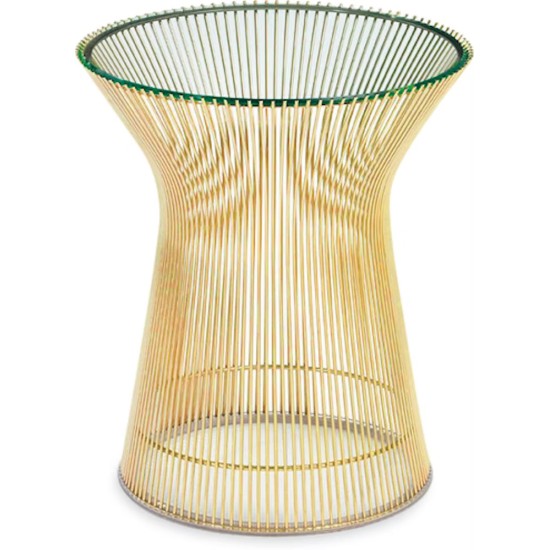 KNOLL PLATNER GOLD SIDE TABLE