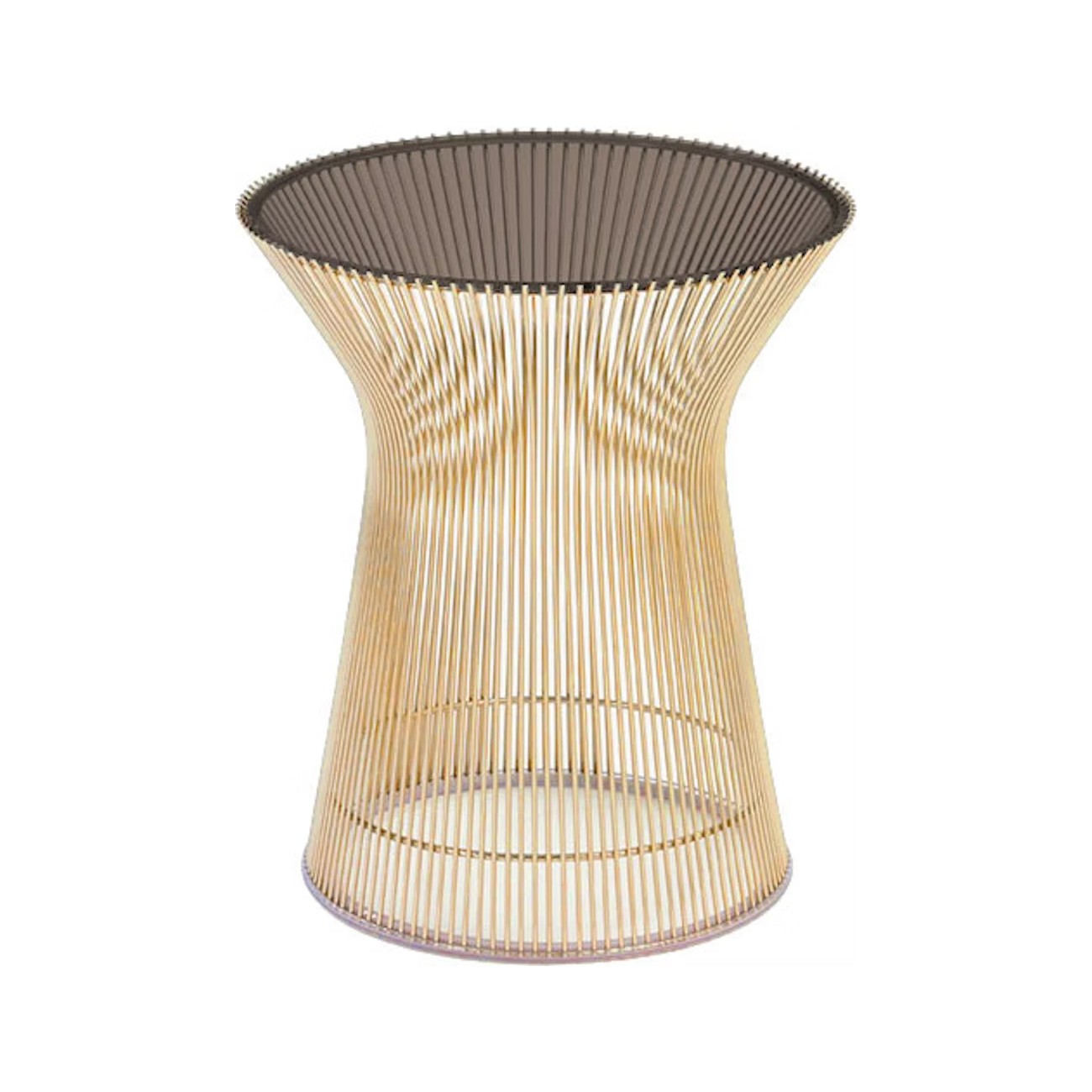 KNOLL PLATNER GOLD SIDE TABLE