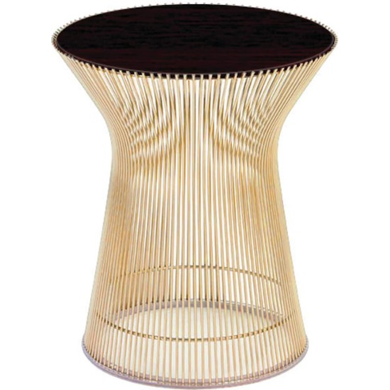 KNOLL PLATNER GOLD SIDE TABLE