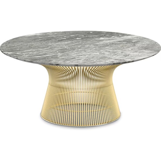 KNOLL PLATNER GOLD LOW TABLE