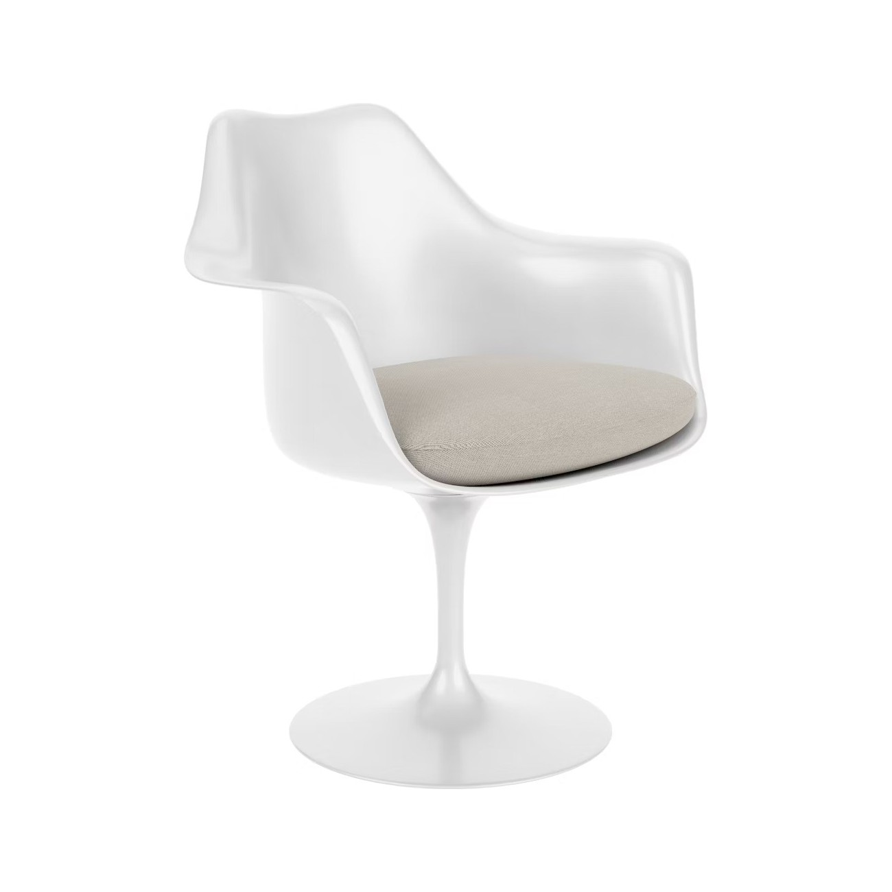 KNOLL TULIP FAUTEUIL PIVOTANT