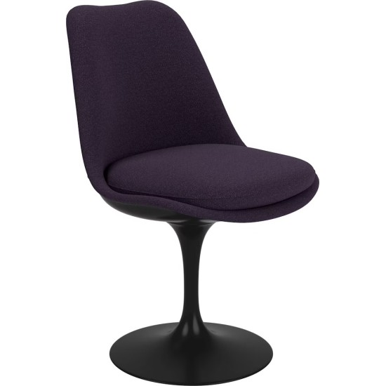 KNOLL TULIP CHAISE PIVOTANTE REVÊTUE