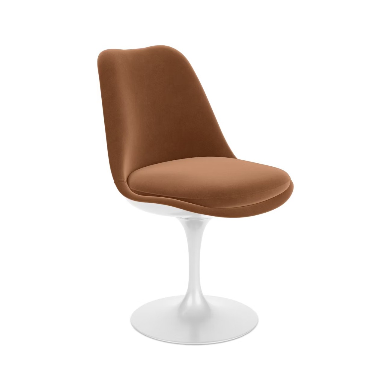 KNOLL TULIP CHAISE PIVOTANTE REVÊTUE