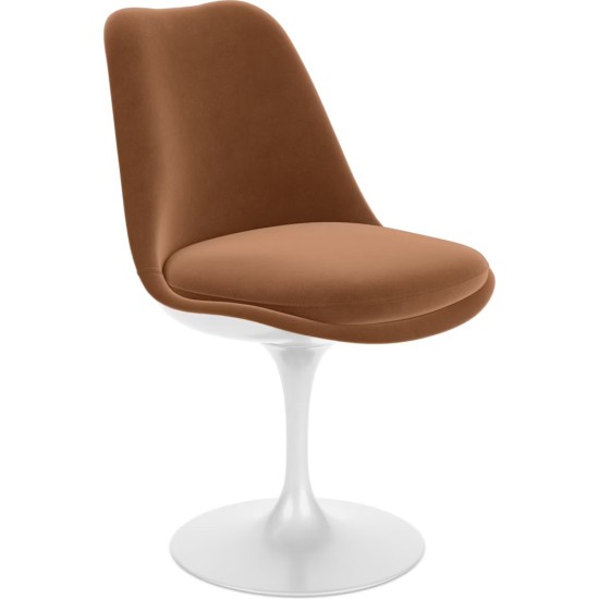 KNOLL TULIP CHAISE PIVOTANTE REVÊTUE