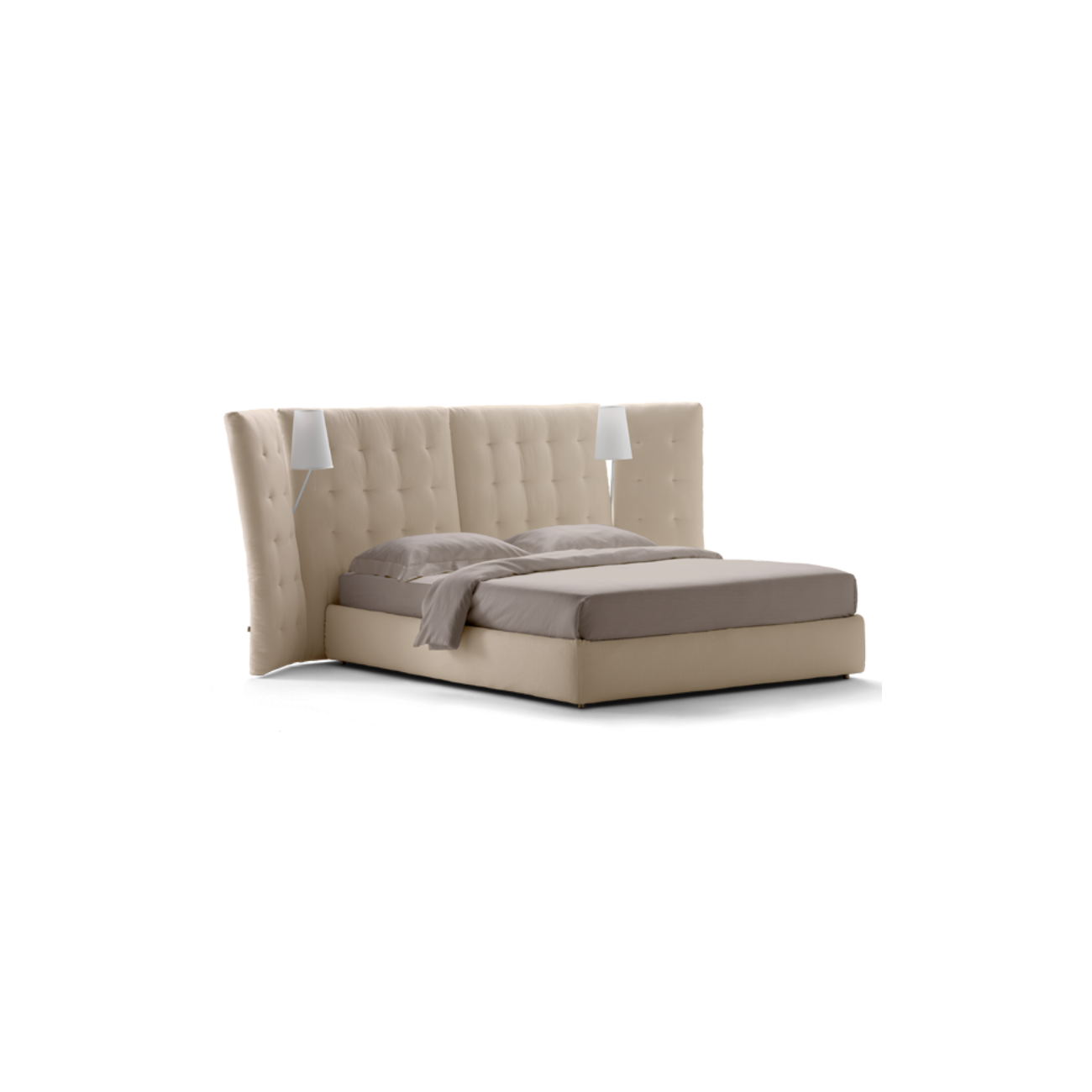 FLOU ANGLE LIT MATRIMONIAL