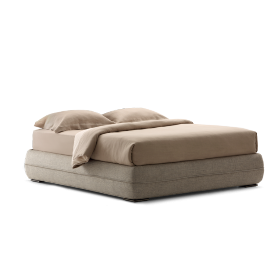 FLOU MANDARINE SOMMIER LIT MATRIMONIAL