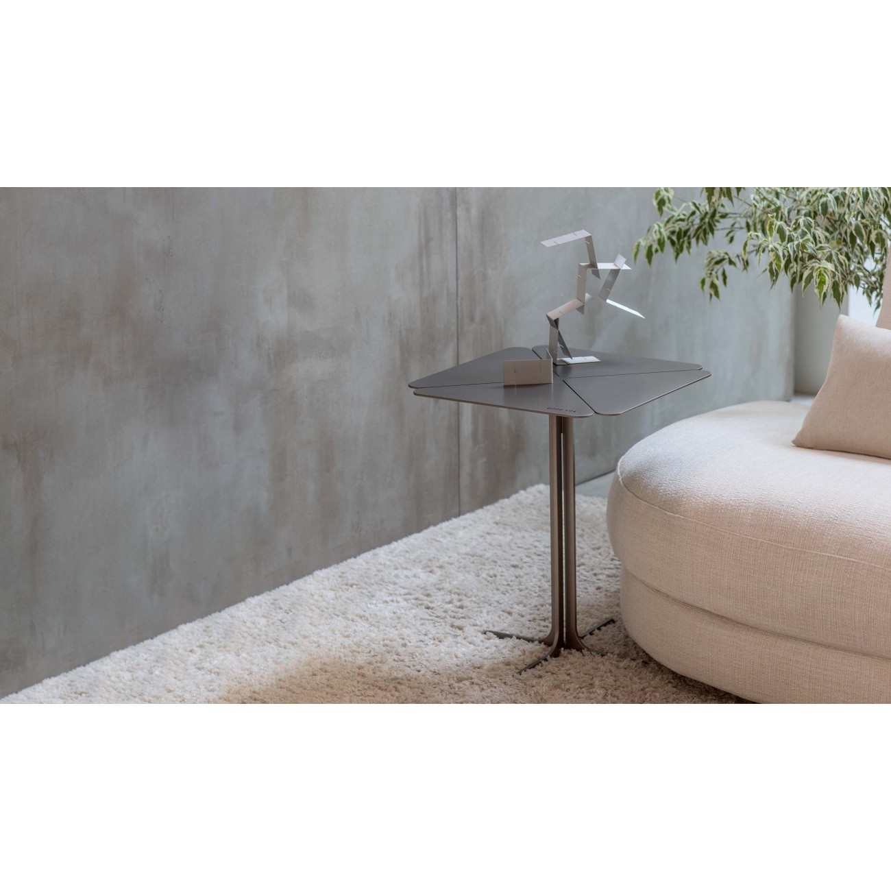 FLOU TABLE BASSE LUCKY