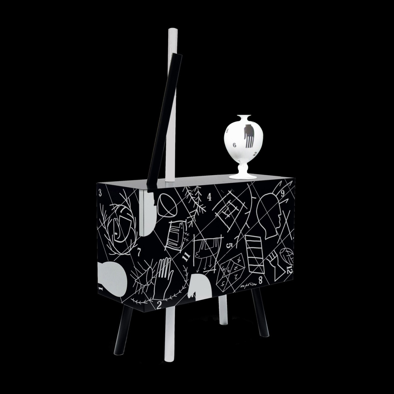 CLETO MUNARI SAN ROMANO UNO CUPBOARD