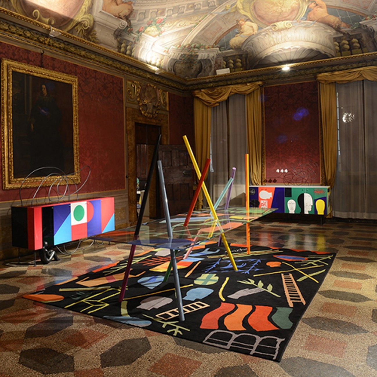 CLETO MUNARI BATAILLE DE SAN ROMANO TABLE