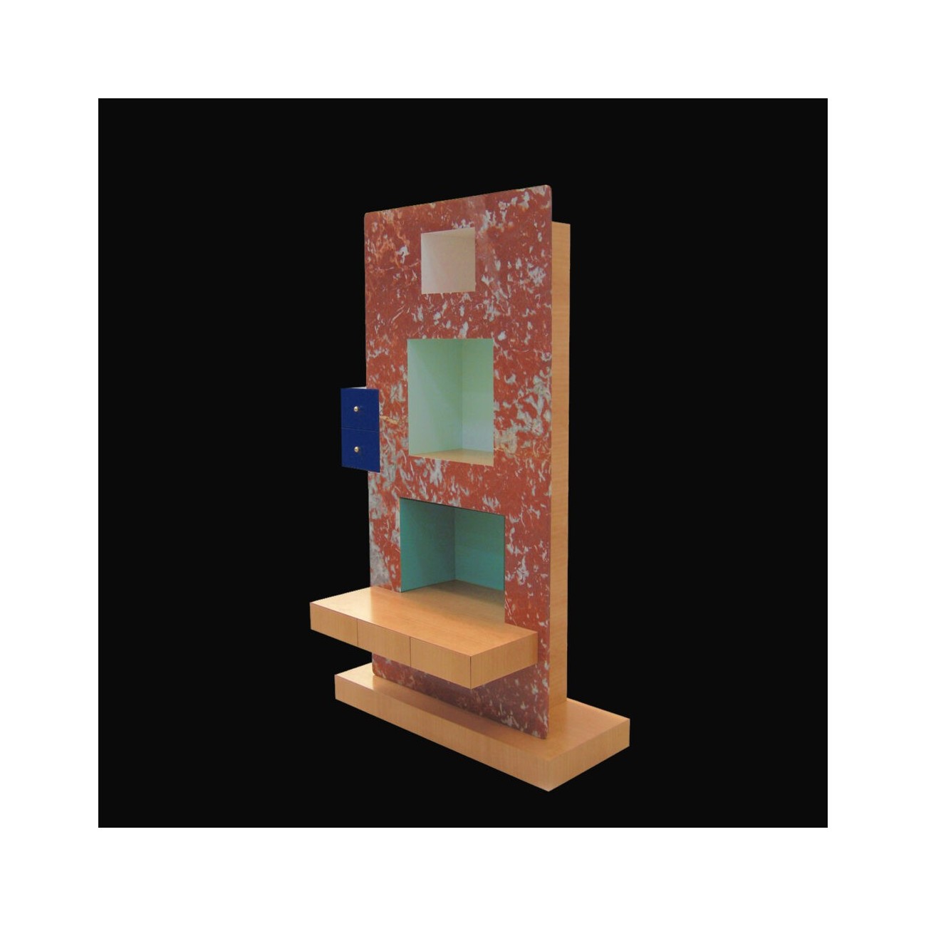 CLETO MUNARI VITRINE BLEUE