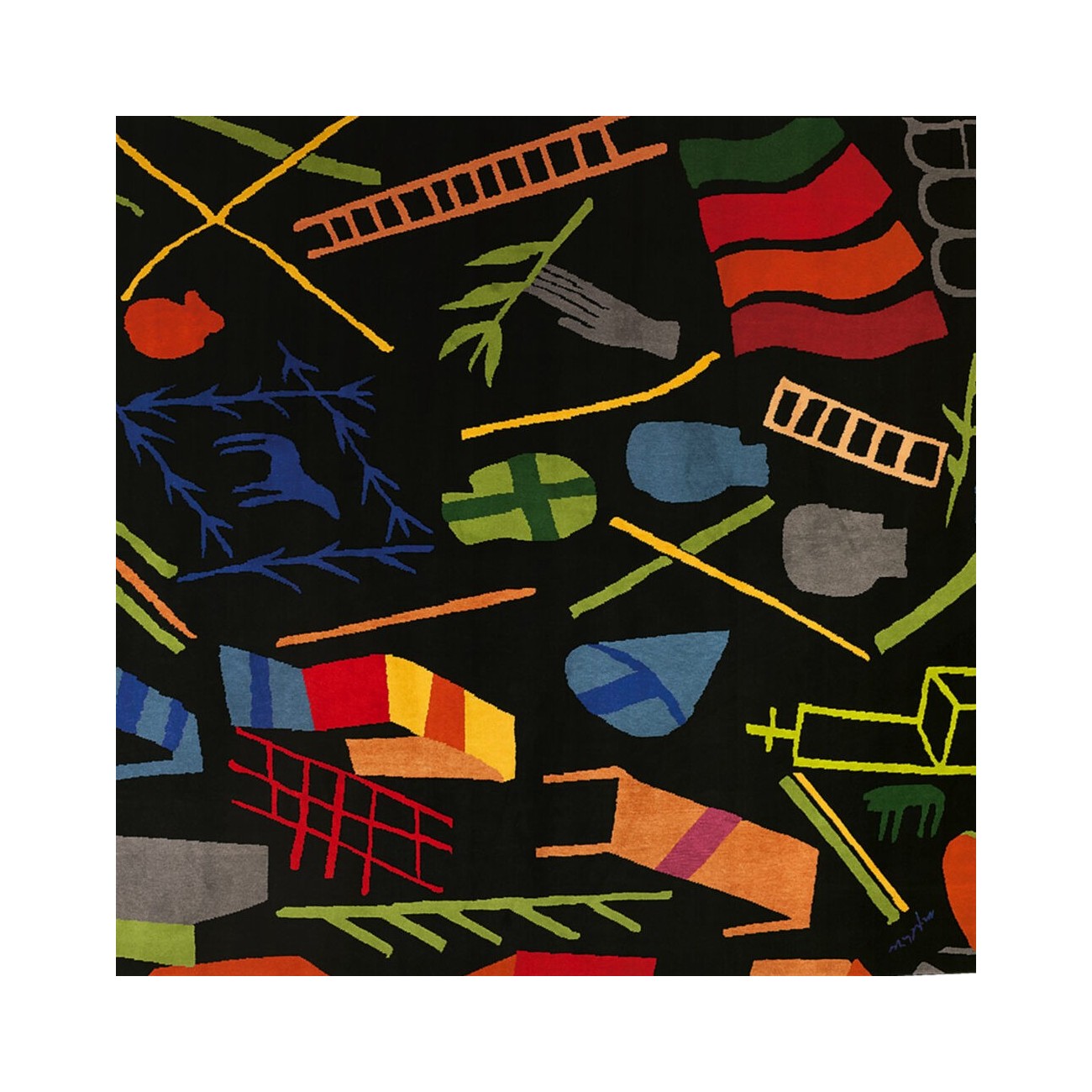 CLETO MUNARI BATTAGLIA DI SAN ROMANO UNO TAPIS