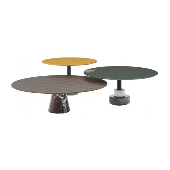 ACERBIS TABLE BASSE MENHIR C+E PLATEAU LAQUÉ