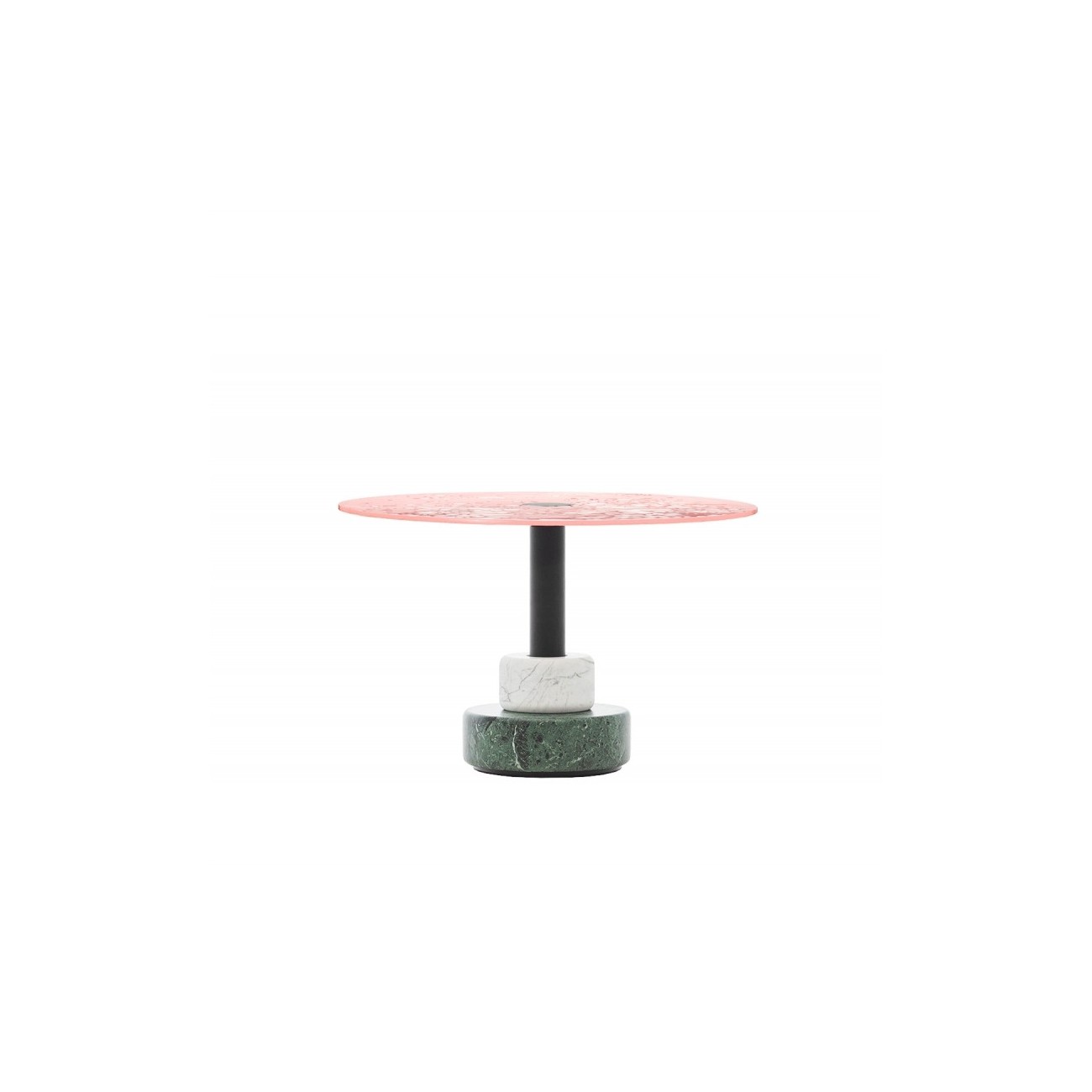 ACERBIS TABLE BASSE MENHIR C+E PLATEAU EN VERRE