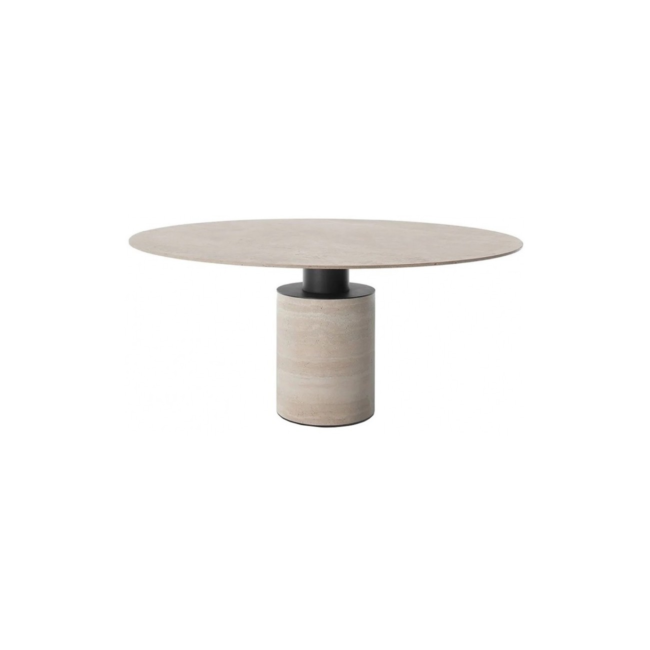 ACERBIS TABLE CRESO EN TRAVERTIN