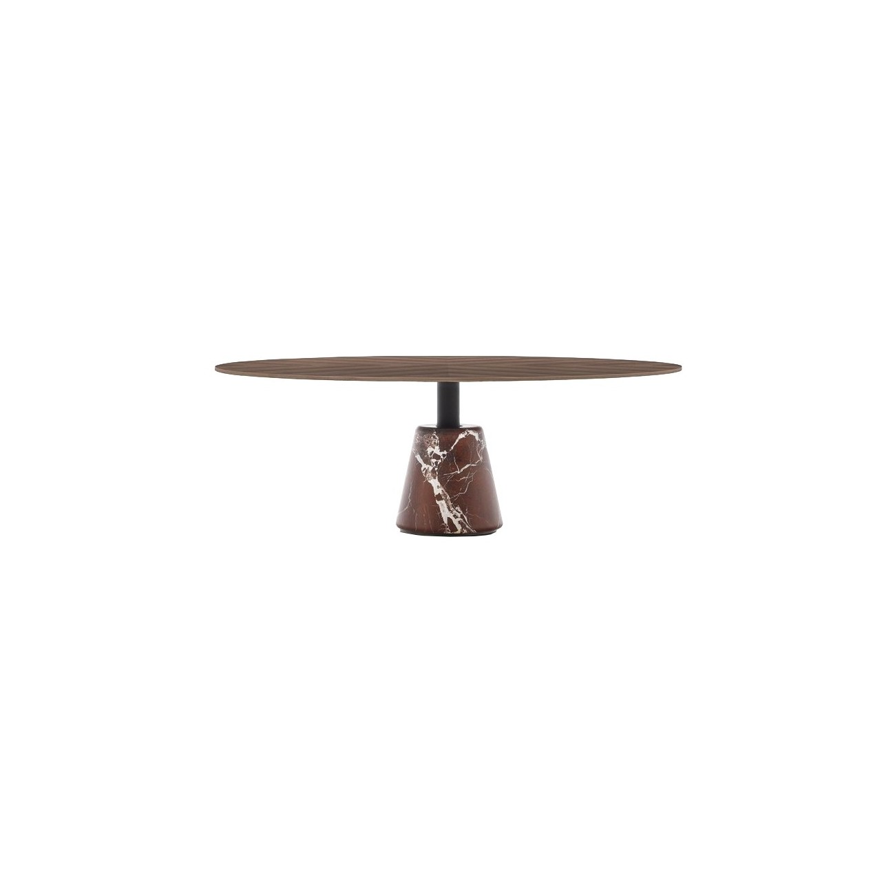 ACERBIS TABLE BASSE MENHIR A PLATEAU EN BOIS