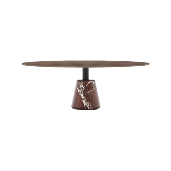 ACERBIS TABLE BASSE MENHIR A PLATEAU EN BOIS