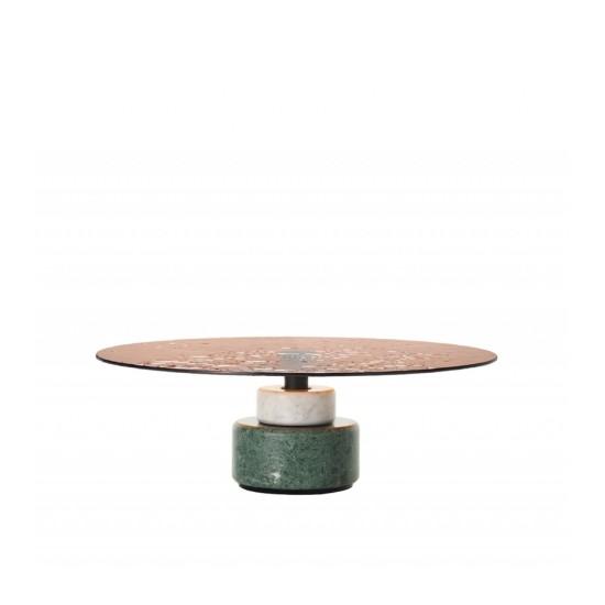ACERBIS TABLE BASSE MENHIR B+E PLATEAU PLAQUÉ