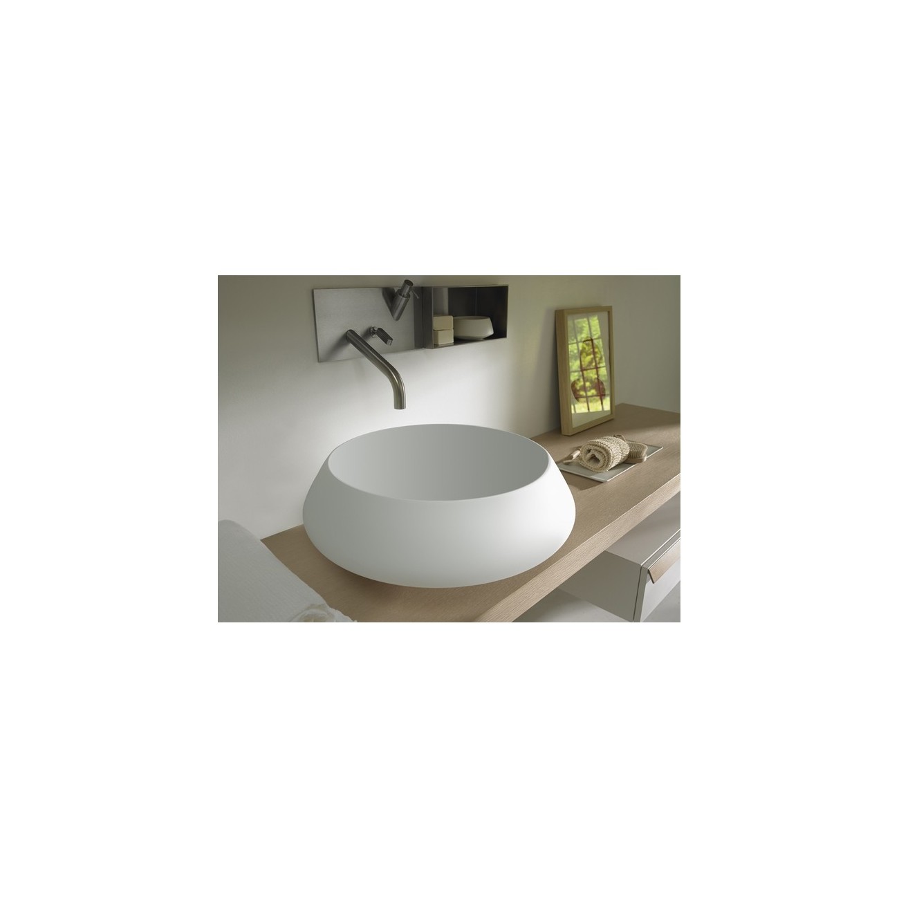 AGAPE BJHON 2 LAVABO DA APPOGGIO