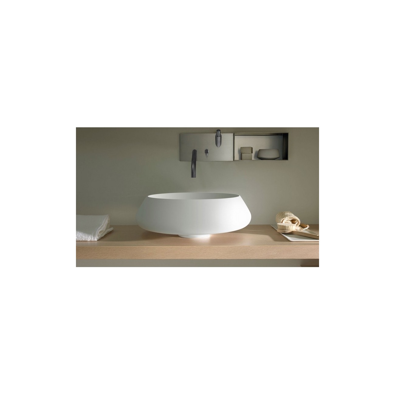 AGAPE BJHON 2 LAVABO DA APPOGGIO