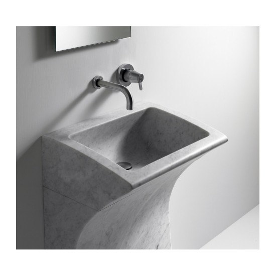 AGAPE LITO 3 LAVABO A COLONNA