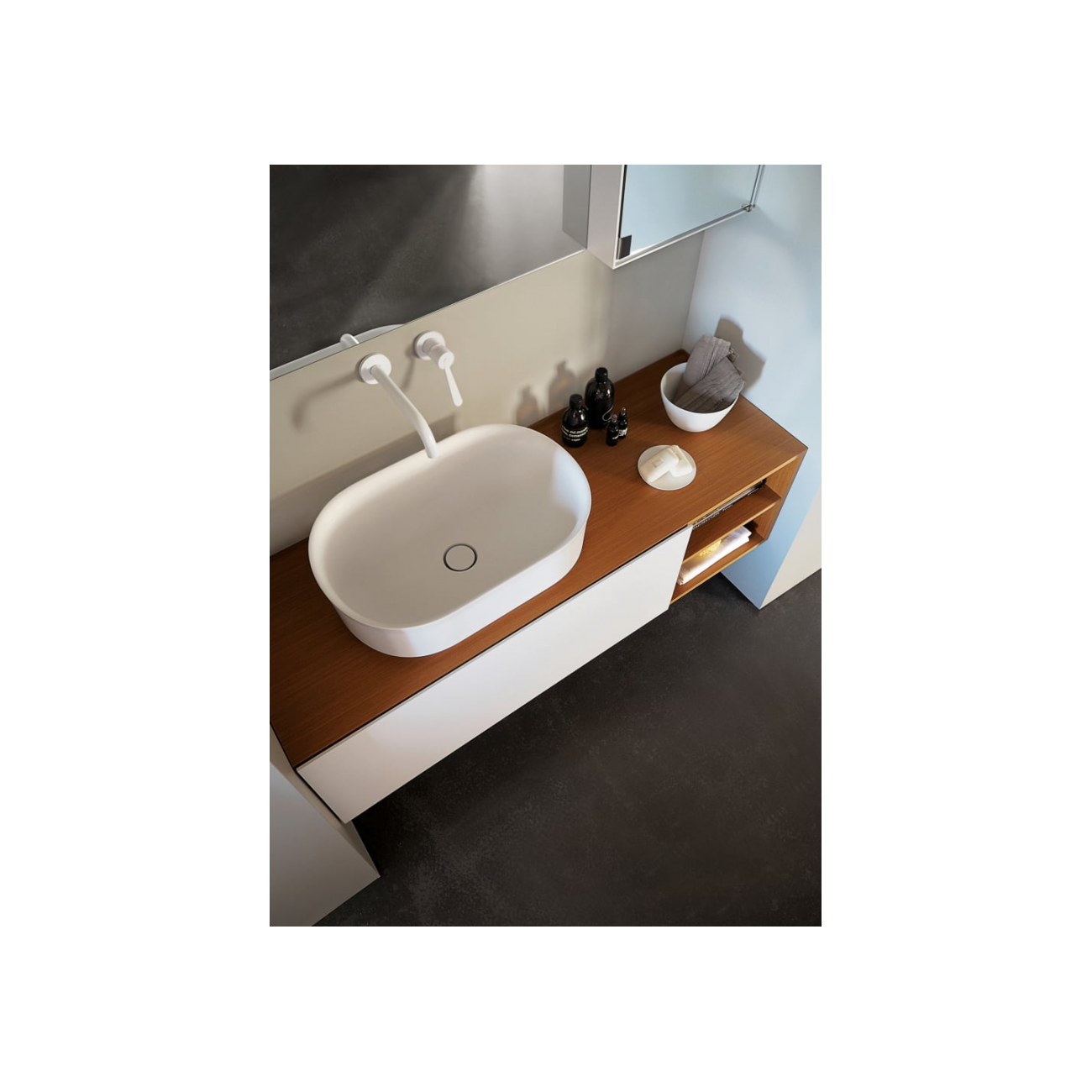 AGAPE IMMERSION LAVABO D'APPOGGIO