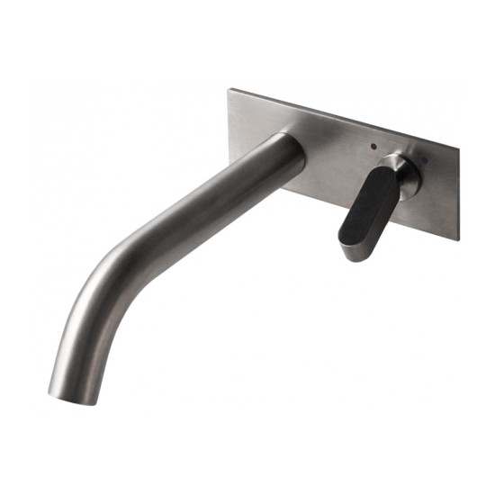 AGAPE SQUARE RUBINETTO MISCERATORE A PARETE