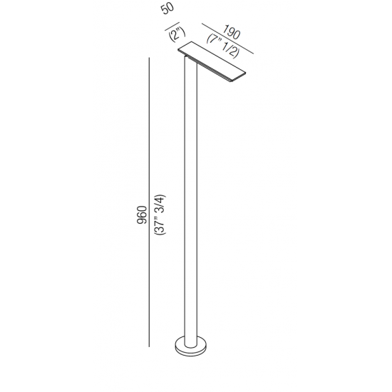 AGAPE SEN RUBINETTO MISCERATORE A PAVIMENTO
