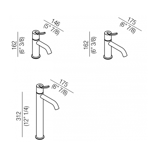 AGAPE FEZ 2 RUBINETTO MONOFORO