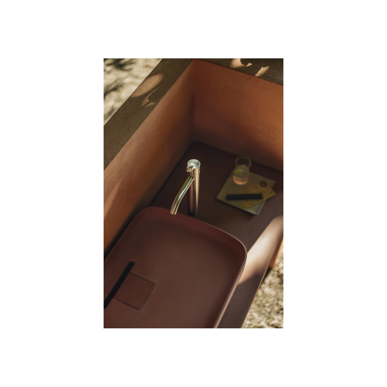 AGAPE SQUARE RUBINETTO MONOFORO