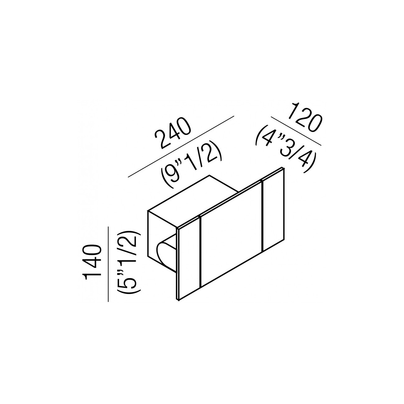 AGAPE SEN COMANDO A PARETE (PER DOCCIA / VASCA)