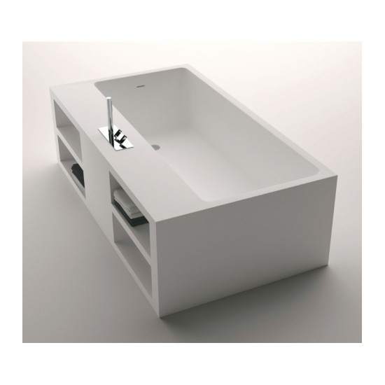 AGAPE SQUARE RUBINETTO BORDO VASCA