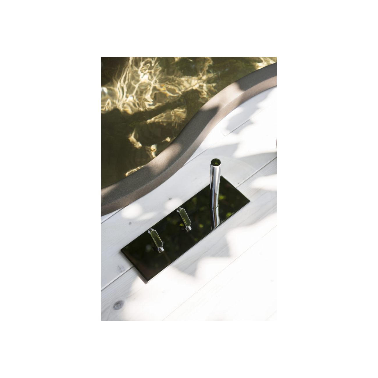 AGAPE SQUARE RUBINETTO BORDO VASCA