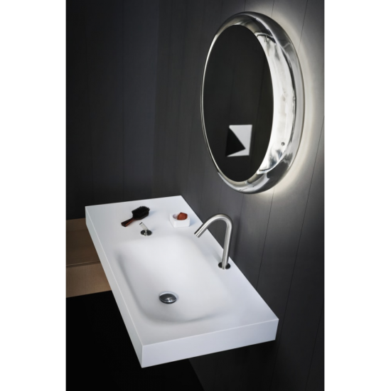 AGAPE SQUARE SINGLE‑HOLE TOP‑MOUNTED MIXER