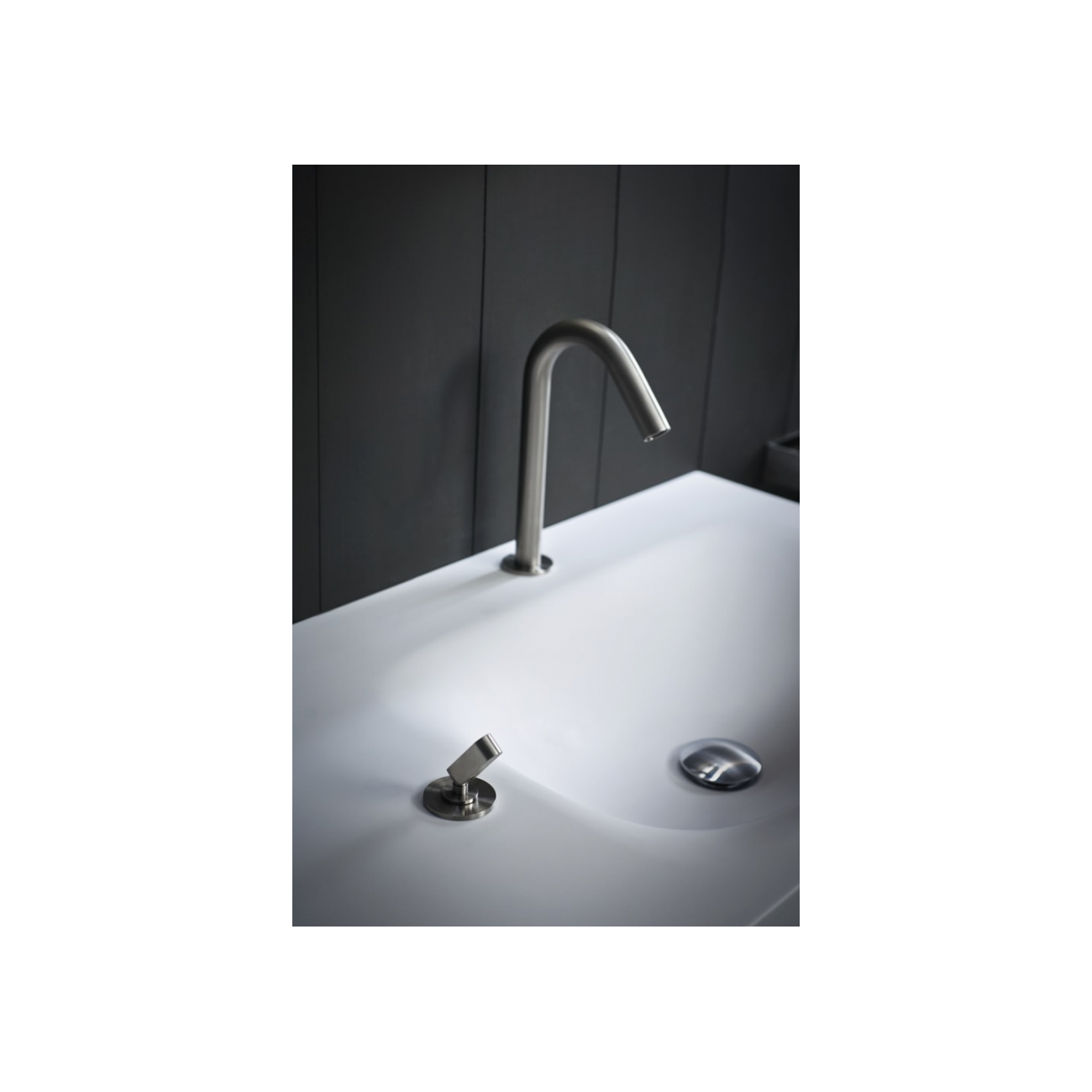 AGAPE SQUARE SINGLE‑HOLE TOP‑MOUNTED MIXER