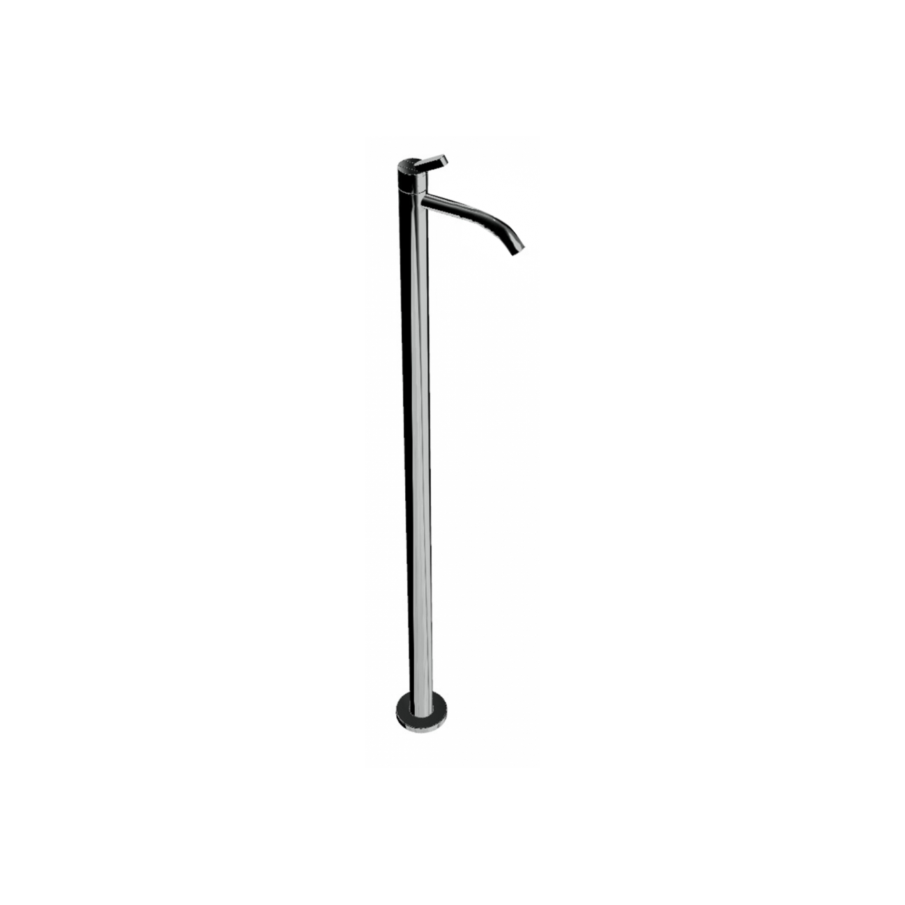 AGAPE SQUARE FLOOR‑MOUNTED BATH TAP