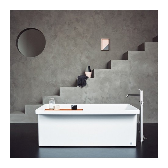 AGAPE SQUARE FLOOR‑MOUNTED BATH TAP