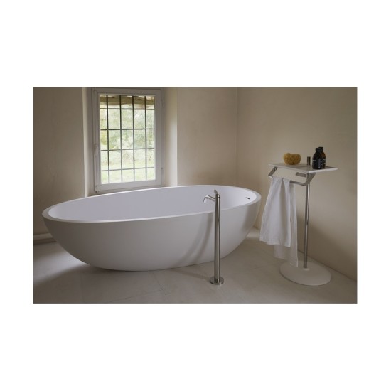 AGAPE SQUARE FLOOR‑MOUNTED BATH TAP