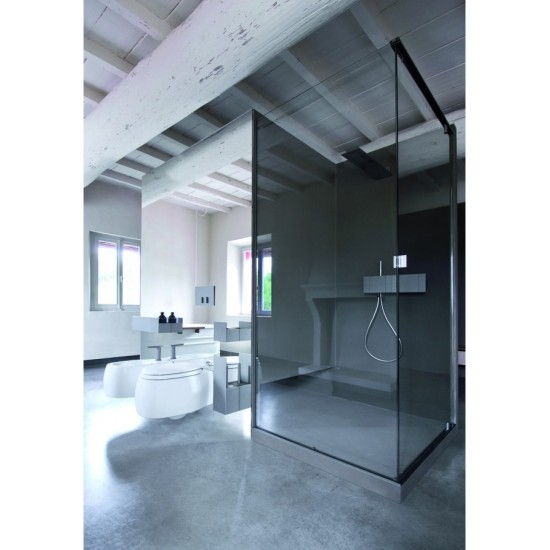 AGAPE PLAN‑A SHOWER ENCLOSURE IN NISCHE