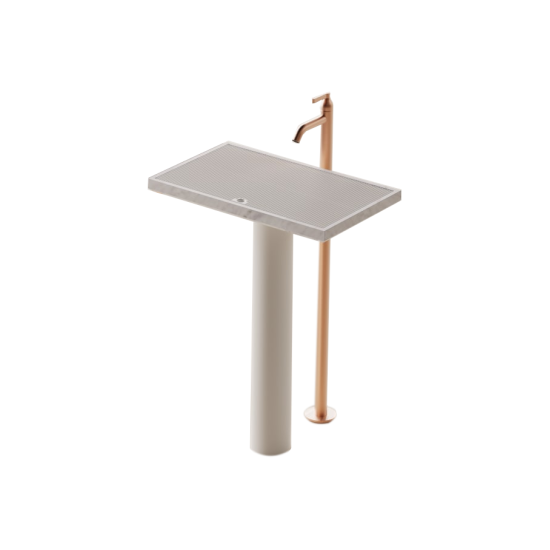 AGAPE ELL GRID LAVABO A COLONNA