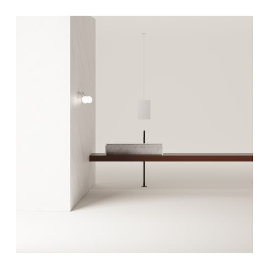 AGAPE FACE À FACE LAVABO A PARETE