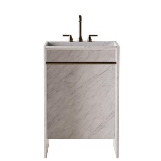 AGAPE FACE À FACE COLUMN WASHBASIN