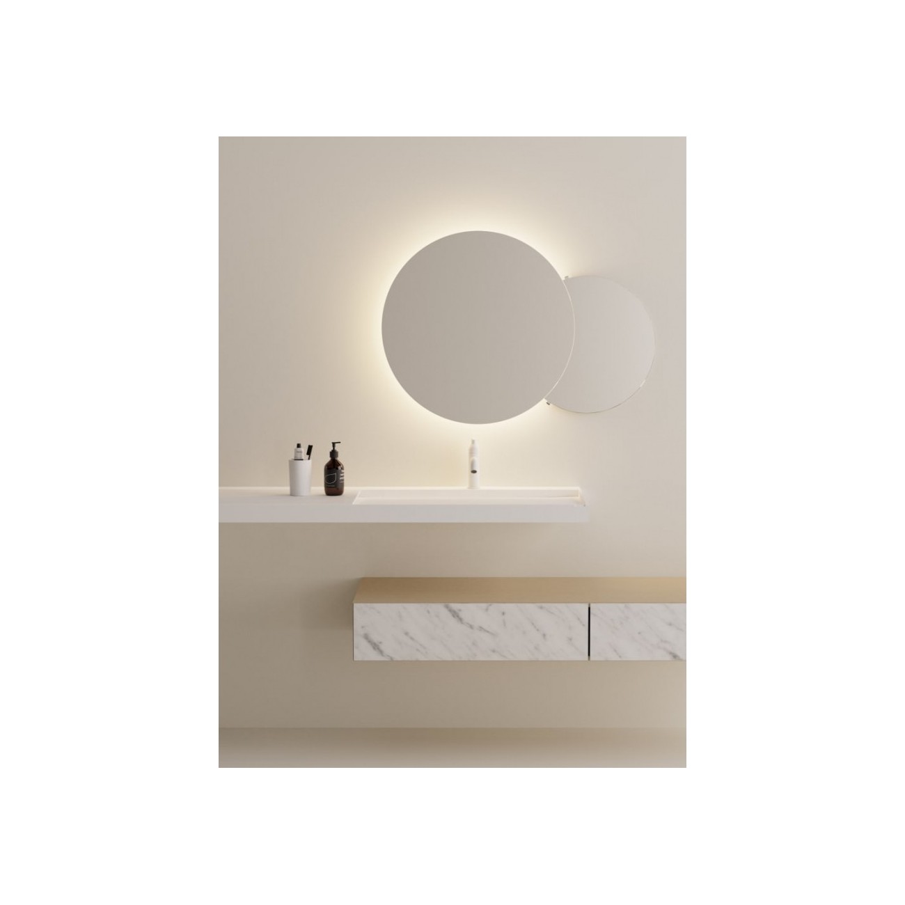 AGAPE LITORALE WALL‑MOUNTED WASHBASIN