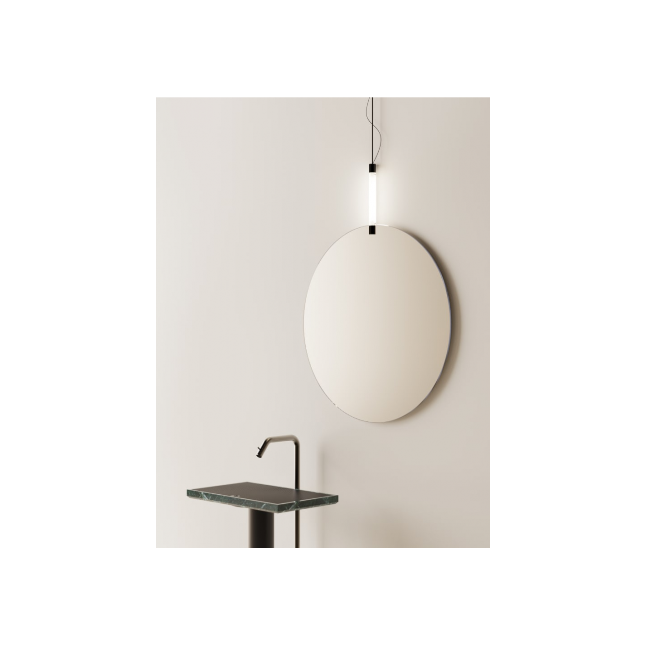 AGAPE FARO MIROIR AVEC LUMIÈRE