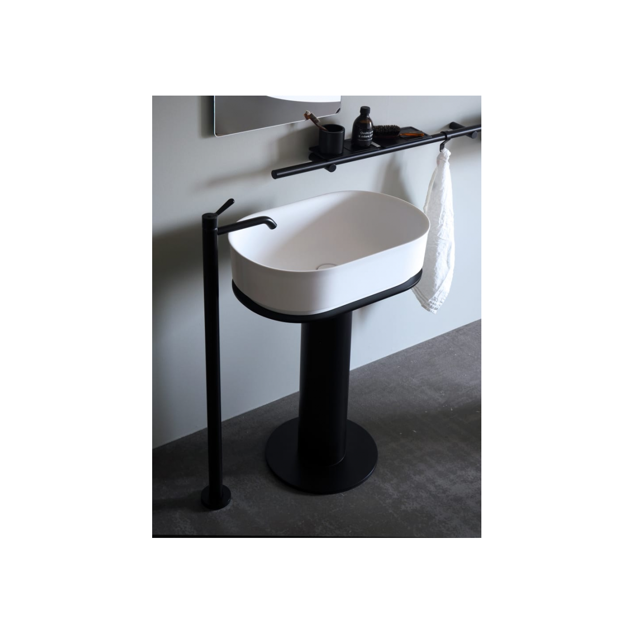 AGAPE IMMERSION LAVABO À COLONNE