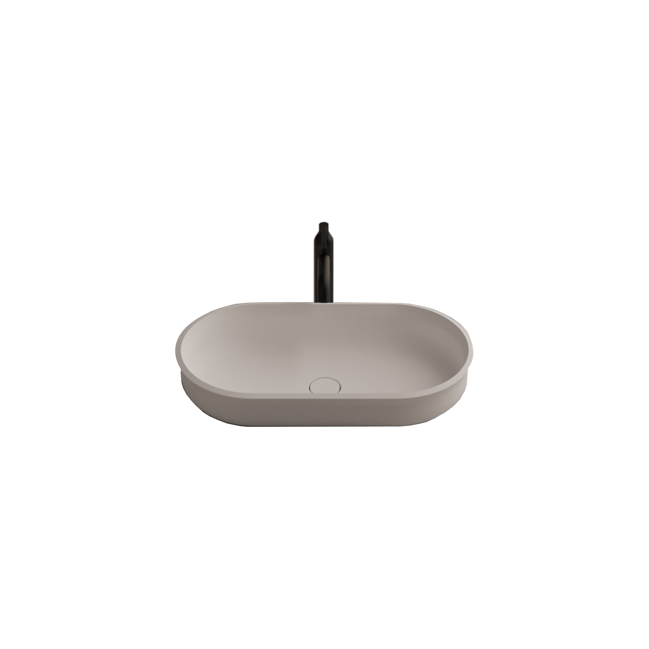 AGAPE UNDICI OVAL COUNTERTOP BASIN