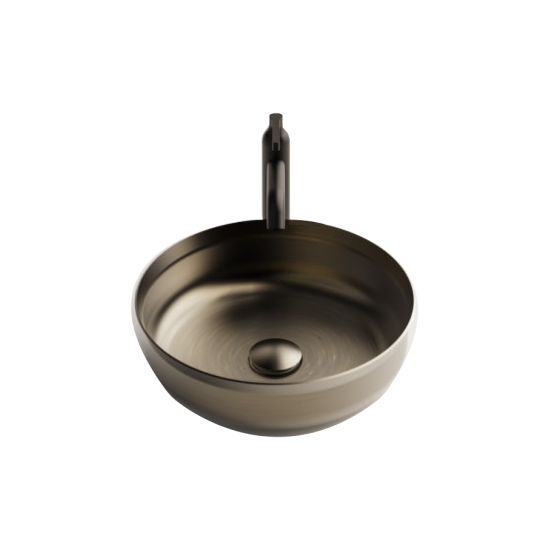 AGAPE UNDICI INOX OVER‑COUNTERTOP BASIN