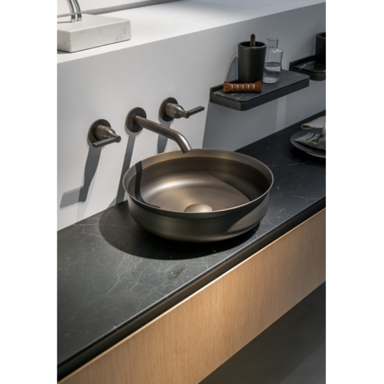 AGAPE UNDICI INOX OVER‑COUNTERTOP BASIN